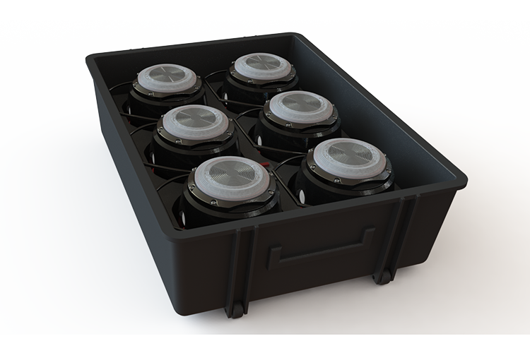 Q-portable Helipad - Approach Light (Yellow)